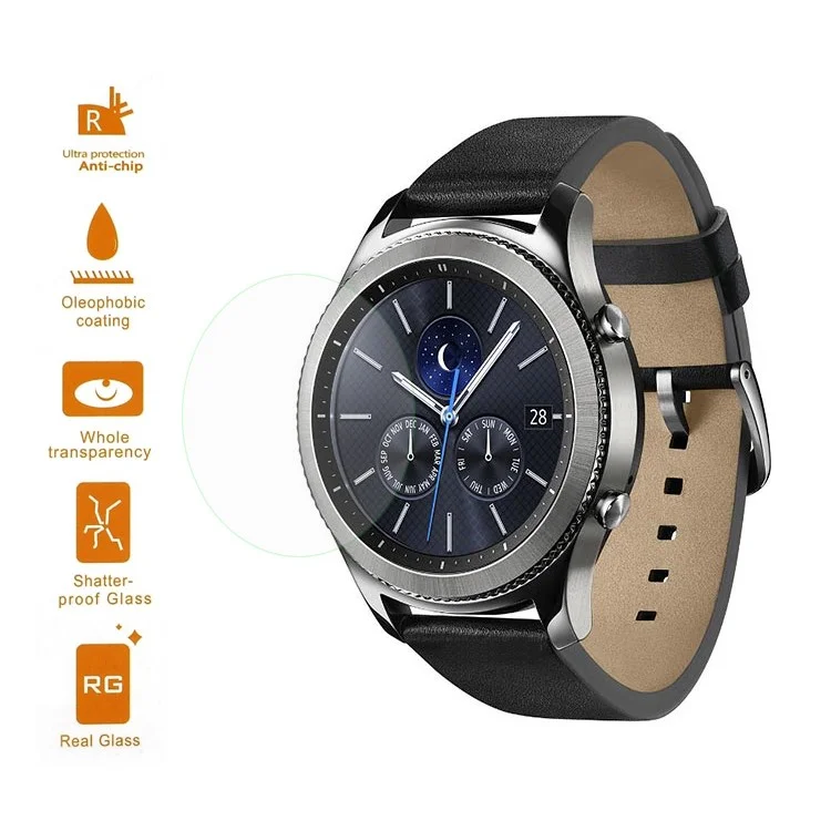 0.3mm Tempered Glass Screen Protector for Samsung Gear S3-Cellmalls