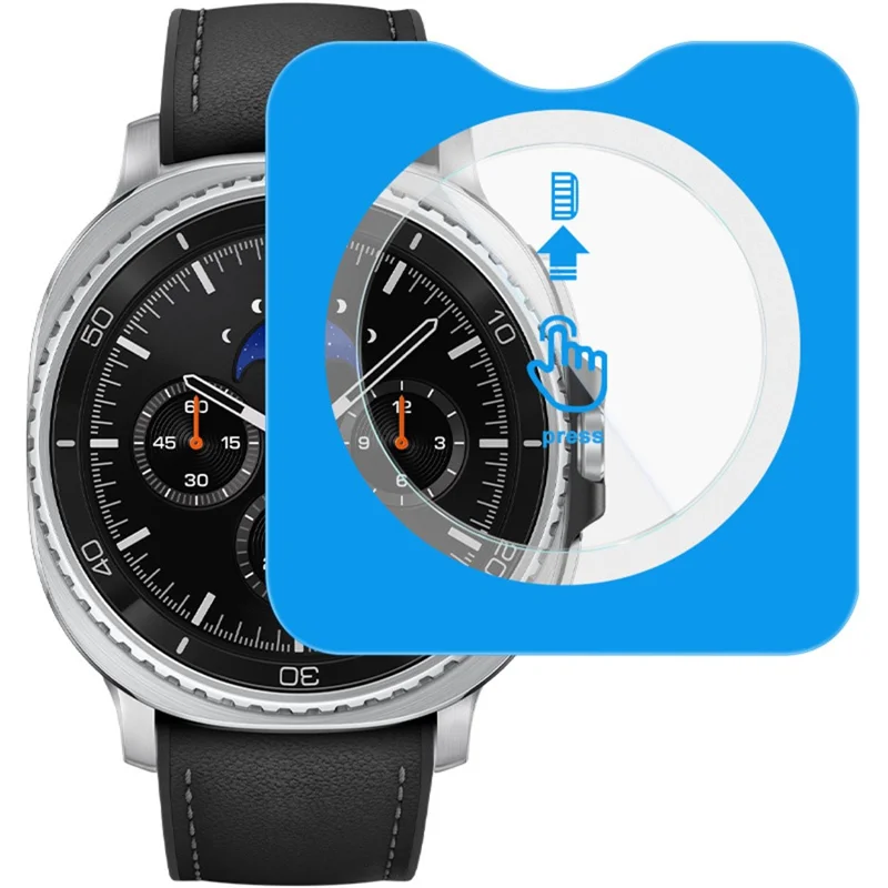 IMAK For Samsung Galaxy Watch8 Classic 46mm Tempered Glass Screen Protector with Installation Tool-Cellmalls