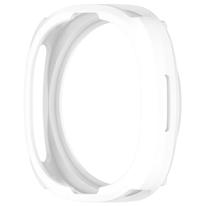 For Samsung Galaxy Watch8 40mm Soft TPU Watch Case Hollow Shockproof Bumper Frame - White-Cellmalls