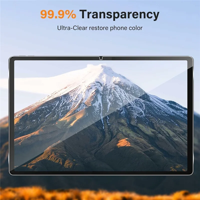 For Lenovo Tab K11 Plus Tempered Glass Screen Protector 2.5D Straight Edge Screen Film-Cellmalls