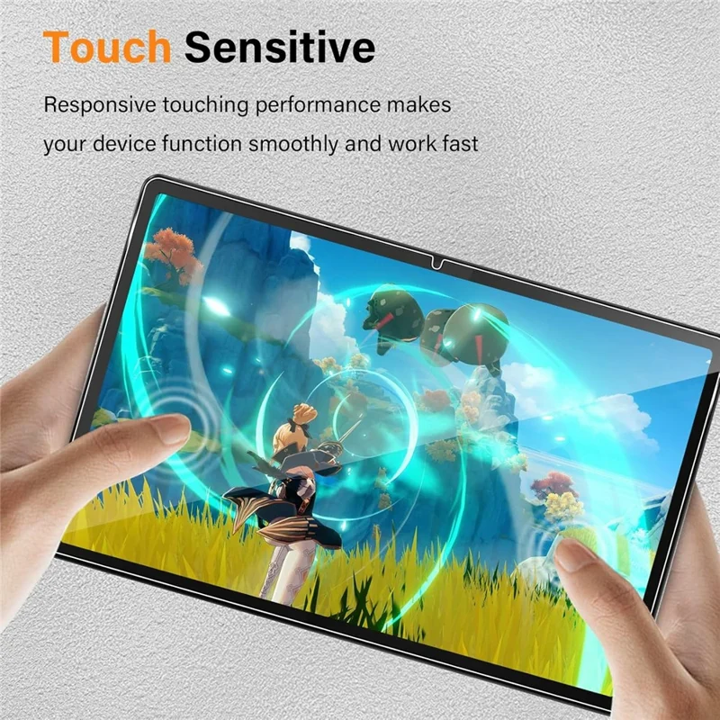 For Lenovo Tab K11 Plus Tempered Glass Screen Protector 2.5D Straight Edge Screen Film-Cellmalls