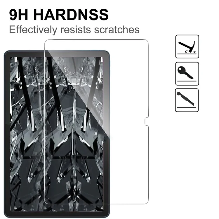 For Lenovo Tab M10 5G 2.5D Straight Edge Tempered Glass Film Anti-scratch Tablet Screen Protector-Cellmalls