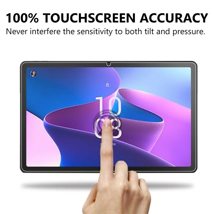 ForLenovo Tab M10 (Gen 3) TB-328FU / TB-328XU 2.5D Straight Edge Tempered Glass Film Scratch-resistant Anti-explosion Full Screen Protector-Cellmalls