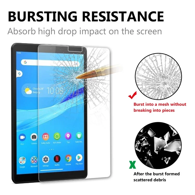 Tempered Glass Screen Protector Film Cover for  Lenovo Tab M7 (2nd Gen) TB-7305F / (3rd Gen)-Cellmalls