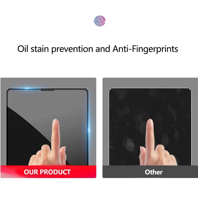 0.3mm Arc Edge Full Size Tempered Glass Screen Film for iPad Air (2020) / Air (2022) / Pro 11 (2022) / (2021) / (2020) / (2018)-Cellmalls