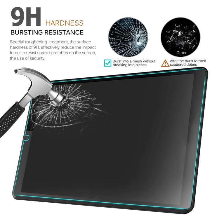 For Lenovo Tab M8 Anti-explosion Scratch-resistant Tempered Glass Screen Protector Film-Cellmalls