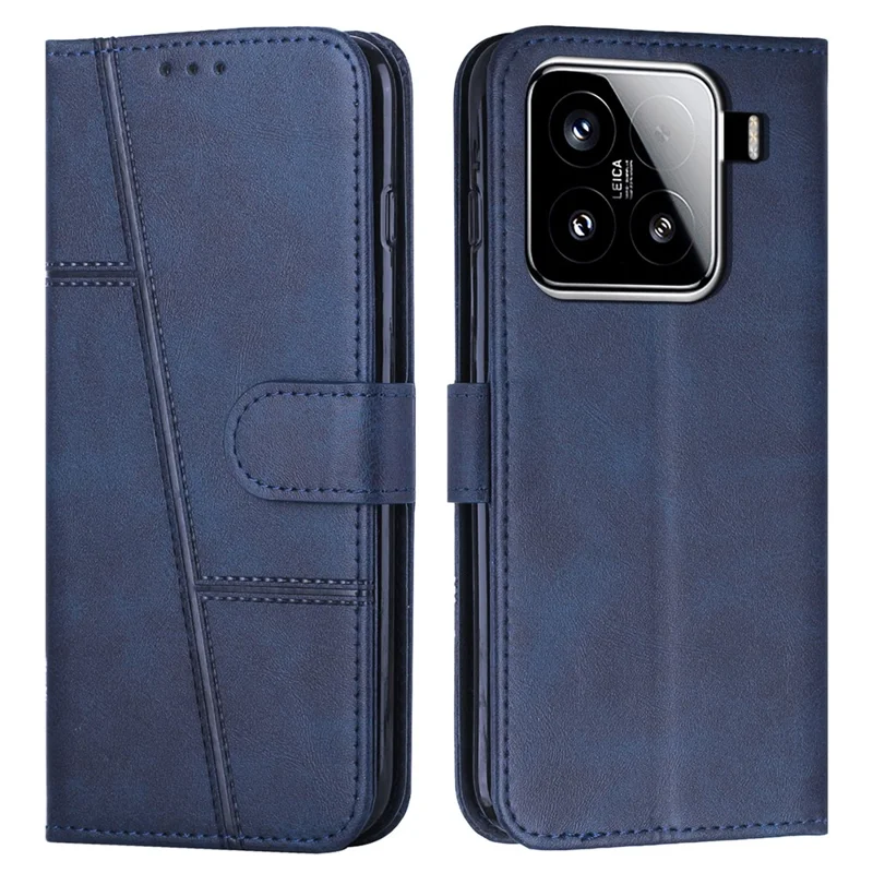 For Xiaomi 15 Case Stand Flip Protective Leather Phone Cover - Black-Cellmalls