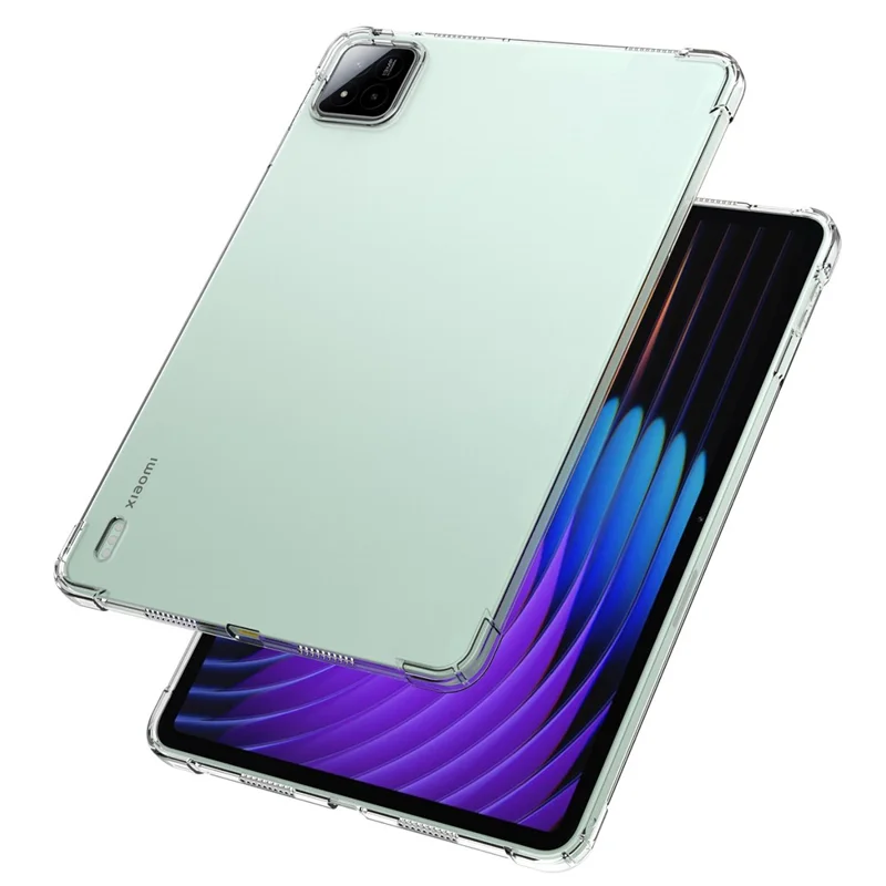 For Xiaomi Pad 7 Pro  /  Pad 7 Case Four Corner Shockproof Clear Tablet TPU Cover-Cellmalls