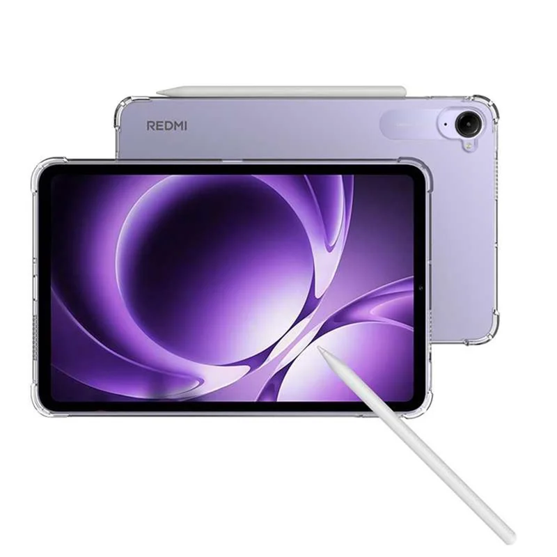 For Xiaomi Redmi K Pad Case Four Corner Shockproof Clear Tablet TPU Cover-Cellmalls
