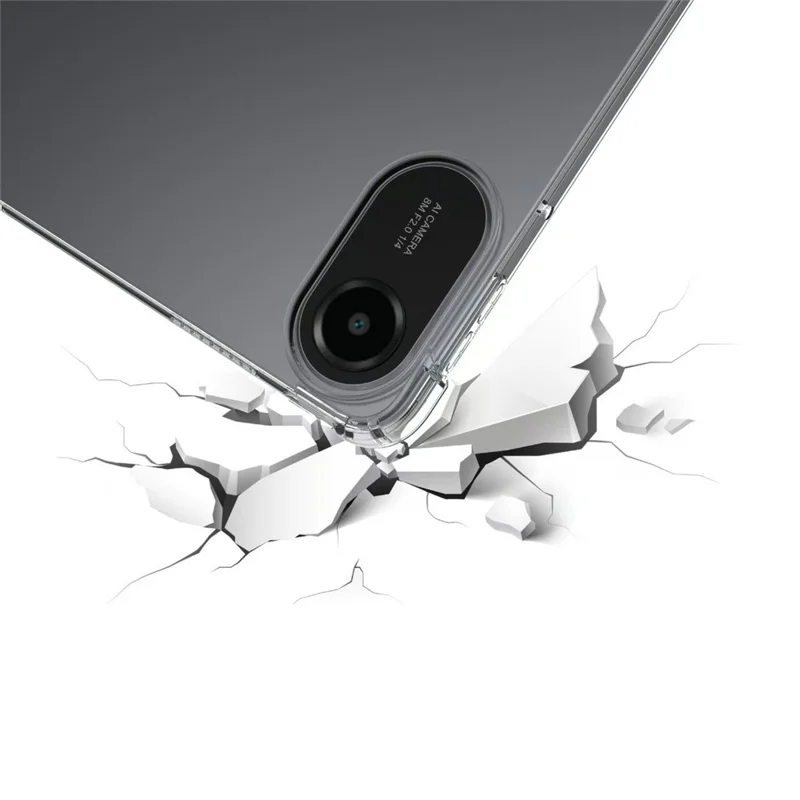 For Xiaomi Redmi Pad 2 Case Four Corner Shockproof Clear Tablet TPU Cover-Cellmalls
