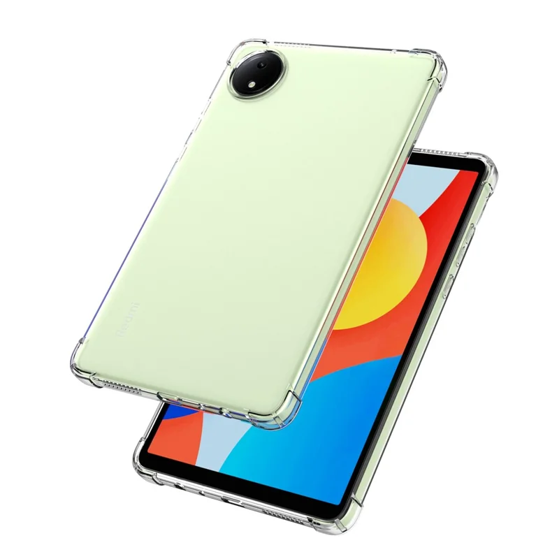 For Xiaomi Redmi Pad SE 4G 8.7 inch Case Four Corner Shockproof Clear Tablet TPU Cover-Cellmalls