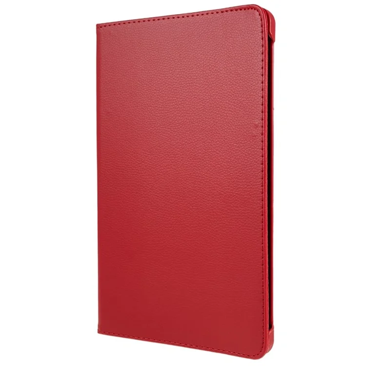For Xiaomi Pad 6 / 6 Pro Protective Case PU Leather Tablet Case 360-Degree Rotating Stand Cover - Red-Cellmalls