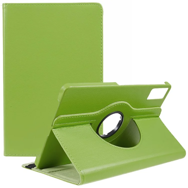 For Xiaomi Redmi Pad PU Leather Tablet Case 360-Degree Rotating Stand Protective Cover - Pink-Cellmalls