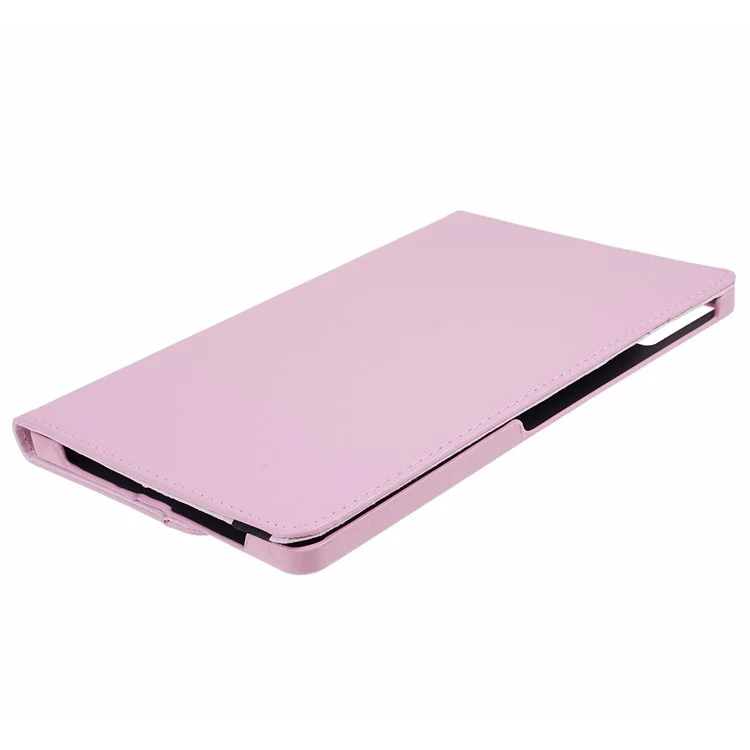 For Xiaomi Redmi Pad PU Leather Tablet Case 360-Degree Rotating Stand Protective Cover - Pink-Cellmalls