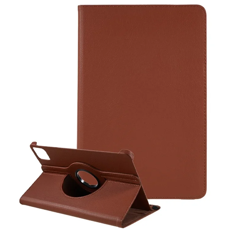 For Xiaomi Pad 6 / 6 Pro Protective Case PU Leather Tablet Case 360-Degree Rotating Stand Cover - Red-Cellmalls