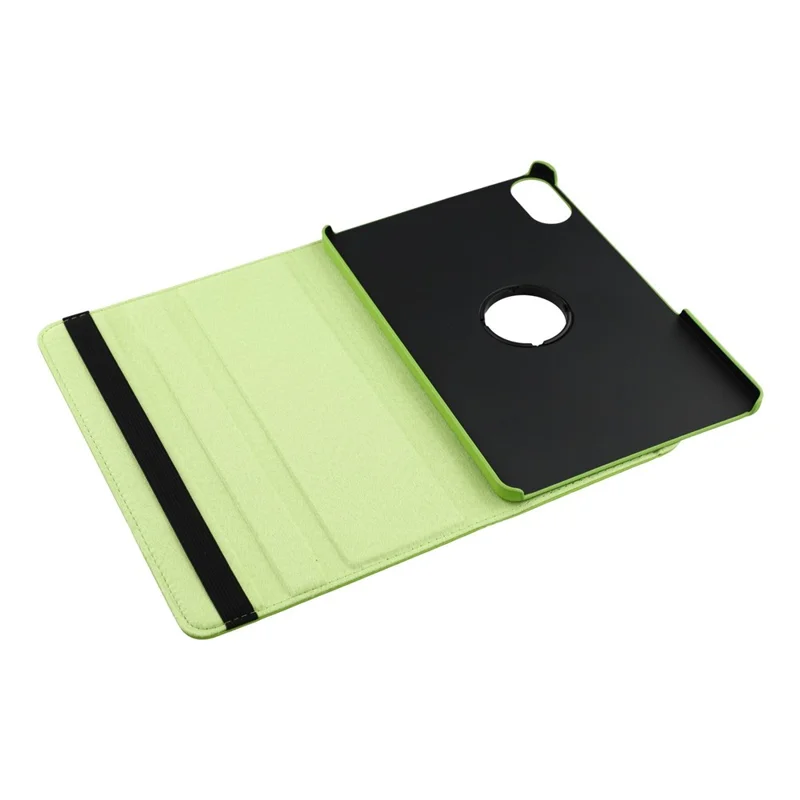 For Xiaomi Redmi Pad 2 Case Rotating Stand PU Leather + PC Tablet Cover with Elastic Band - Green-Cellmalls