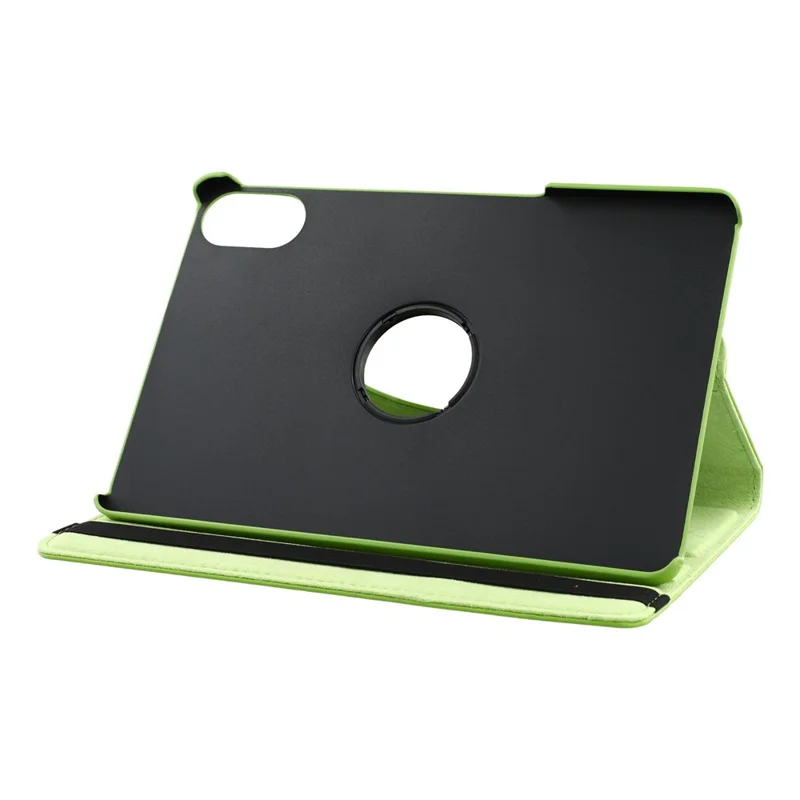 For Xiaomi Redmi Pad 2 Case Rotating Stand PU Leather + PC Tablet Cover with Elastic Band - Green-Cellmalls