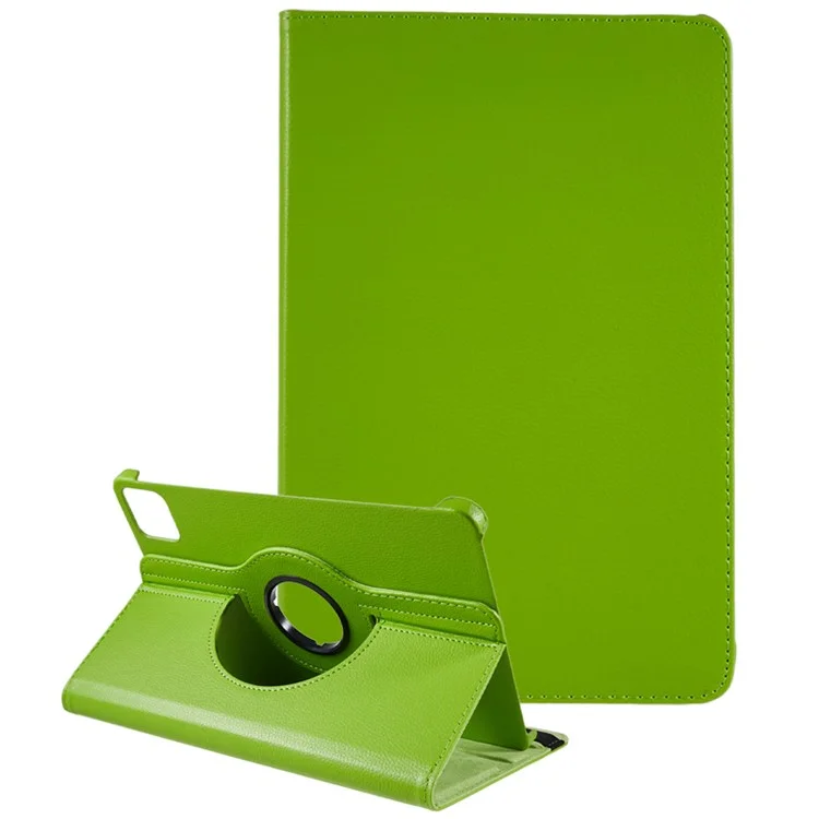 For Xiaomi Pad 6 / 6 Pro Protective Case PU Leather Tablet Case 360-Degree Rotating Stand Cover - Red-Cellmalls