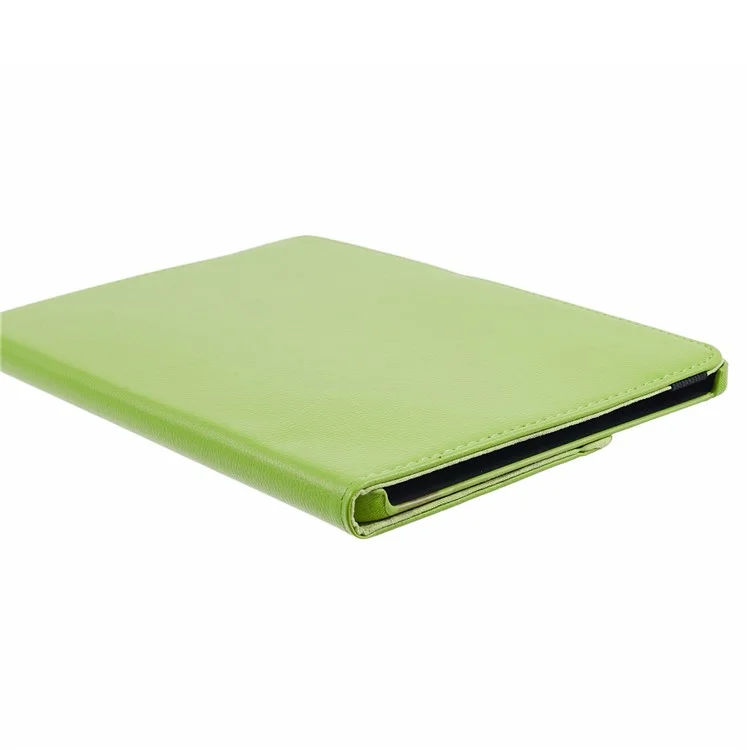 For Xiaomi Redmi Pad SE Case Litchi Texture PU Leather Protective Tablet Cover with Elastic Band - Green-Cellmalls