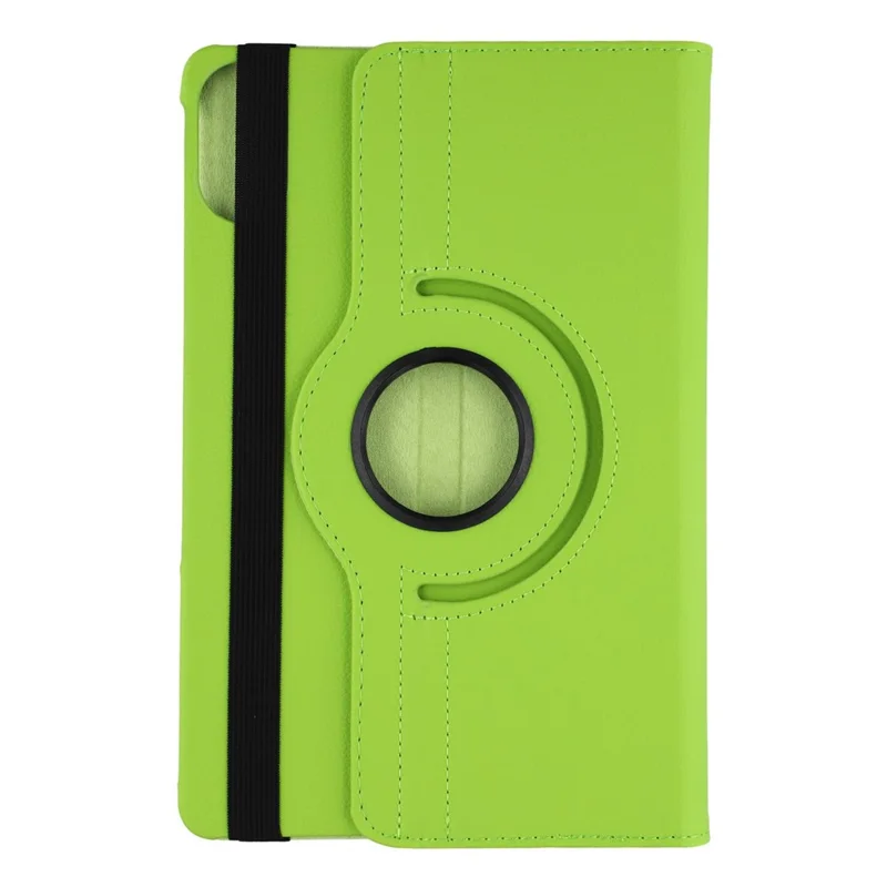For Xiaomi Redmi Pad 2 Case Rotating Stand PU Leather + PC Tablet Cover with Elastic Band - Green-Cellmalls