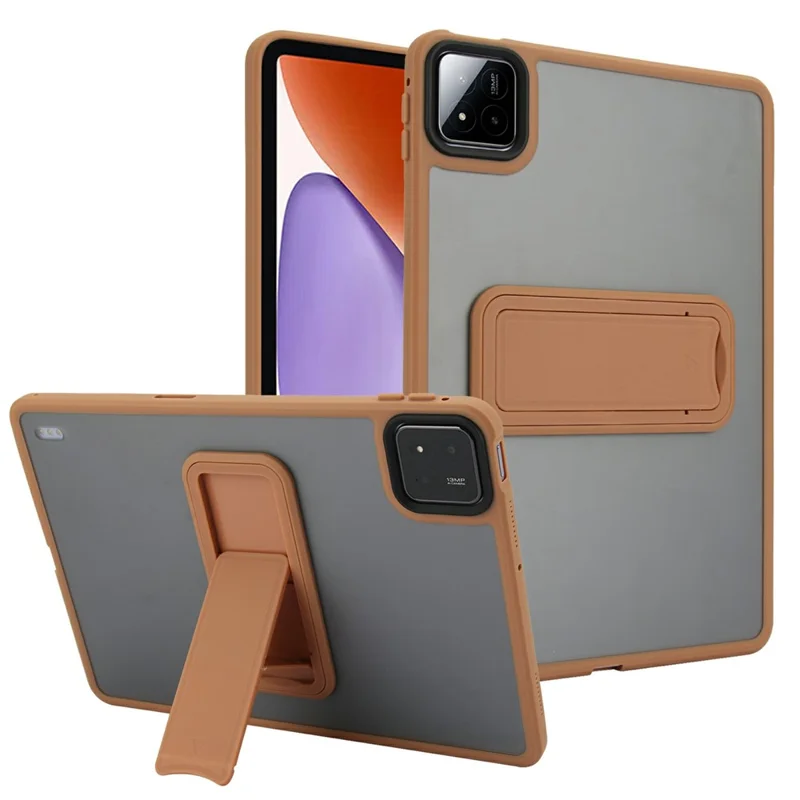 For Xiaomi Pad 7 / Pad 7 Pro Case with Kickstand TPU + PC Skin-Touch Tablet Cover - Baby Blue-Cellmalls