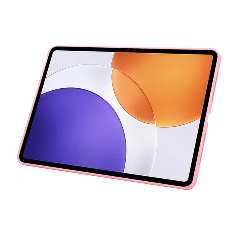 For Xiaomi Pad 7S Pro 12.5 Case with Kickstand TPU + PC Skin-Touch Tablet Cover - Pink-Cellmalls