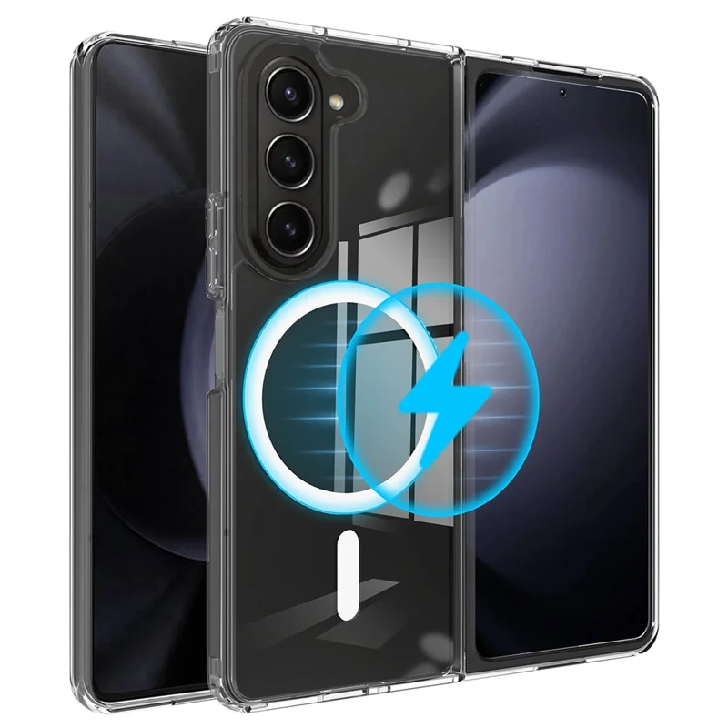 For Samsung Galaxy Z Fold6 5G Case Compatible with MagSafe TPU+Acrylic Shockproof Phone Cover-Cellmalls
