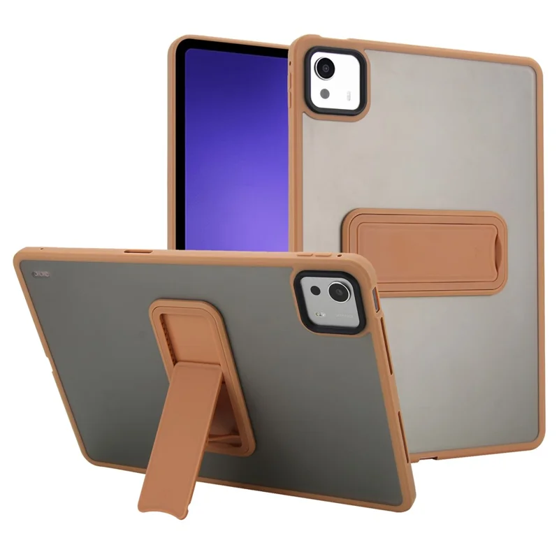 For Xiaomi Pad 7S Pro 12.5 Case with Kickstand TPU + PC Skin-Touch Tablet Cover - Pink-Cellmalls