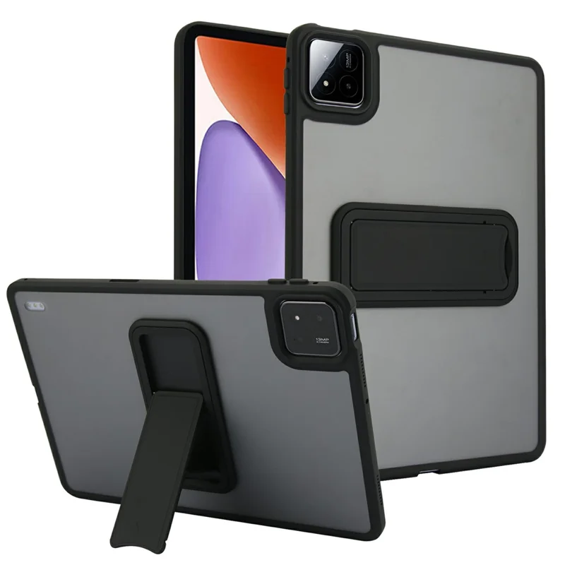 For Xiaomi Pad 7 / Pad 7 Pro Case with Kickstand TPU + PC Skin-Touch Tablet Cover - Baby Blue-Cellmalls