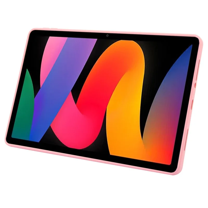 For Xiaomi Redmi Pad SE Case with Kickstand TPU + PC Skin-Touch Tablet Cover - Pink-Cellmalls