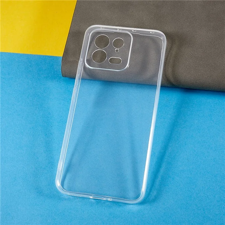 For Xiaomi 13 5G Protective Phone Cover, Soft Slim TPU Anti-Scratch Transparent Clear Phone Case-Cellmalls