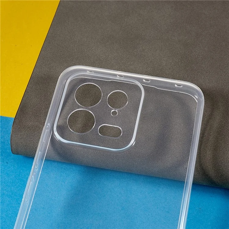 For Xiaomi 13 5G Protective Phone Cover, Soft Slim TPU Anti-Scratch Transparent Clear Phone Case-Cellmalls