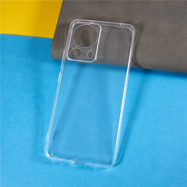 For Xiaomi 13 Lite / Civi 2 5G Cell Phone Cover Ultra-Thin High Transparency Slim Flexible TPU Phone Case-Cellmalls