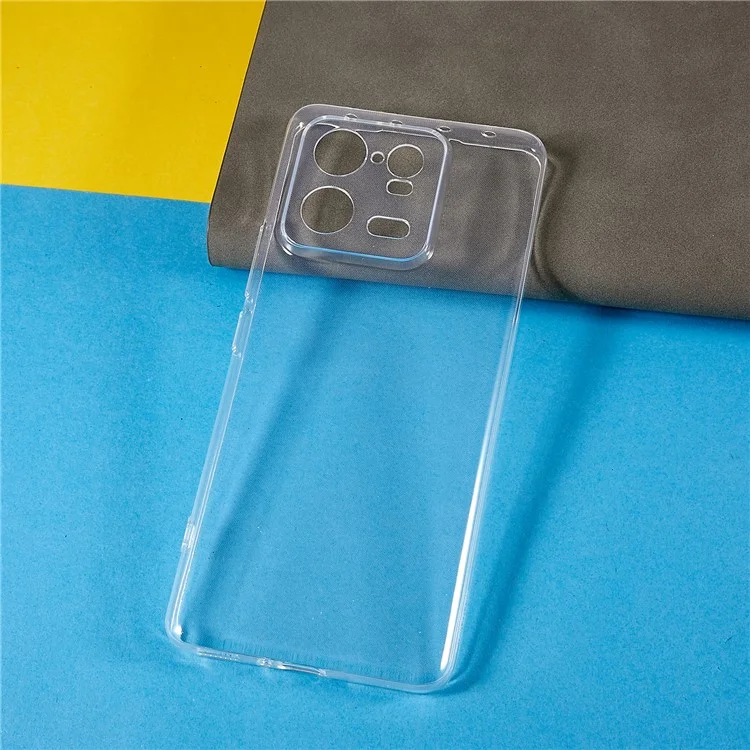 Transparent Clear Protective Phone Cover for Xiaomi 13 Pro 5G Soft Slim TPU Anti-Scratch Phone Case-Cellmalls