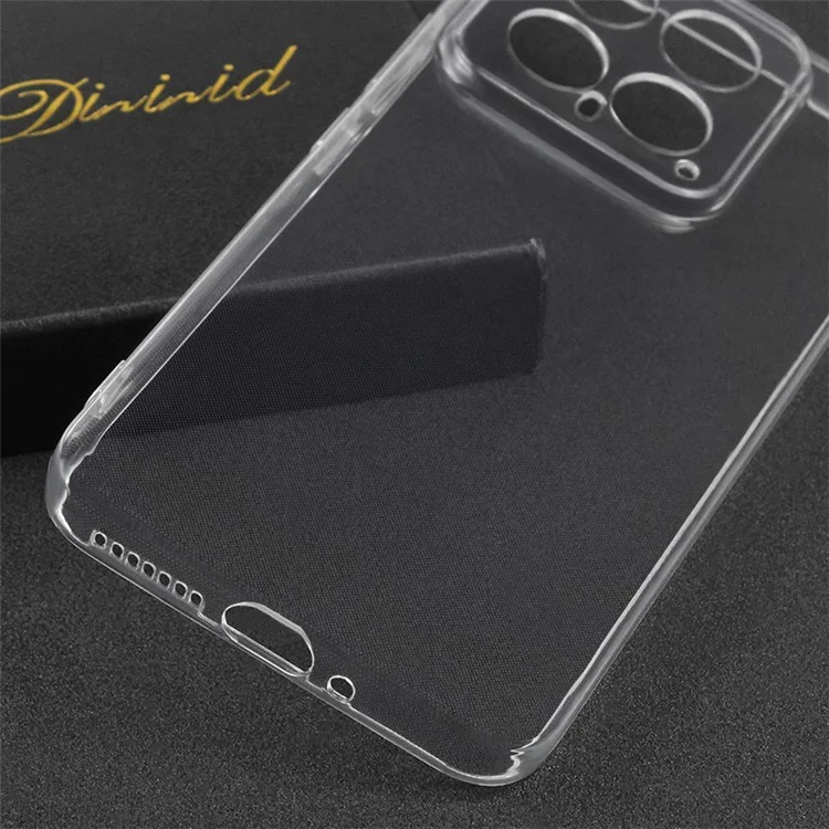 For Xiaomi 14 Case TPU Phone Cover HD Clear Cell Phone Shell (Precise Rear Lens Cutout)-Cellmalls