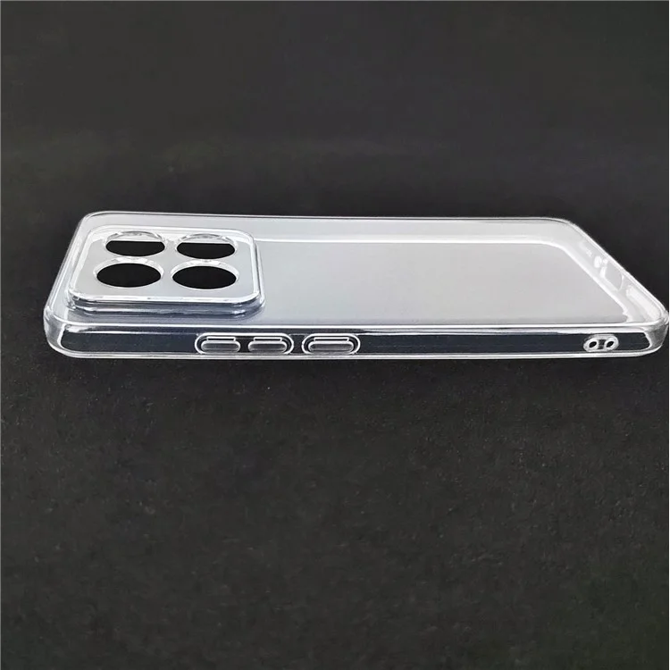 For Xiaomi 14 Pro Case HD Clear Cell Phone Shell TPU Cover (Precise Rear Lens Cutout)-Cellmalls