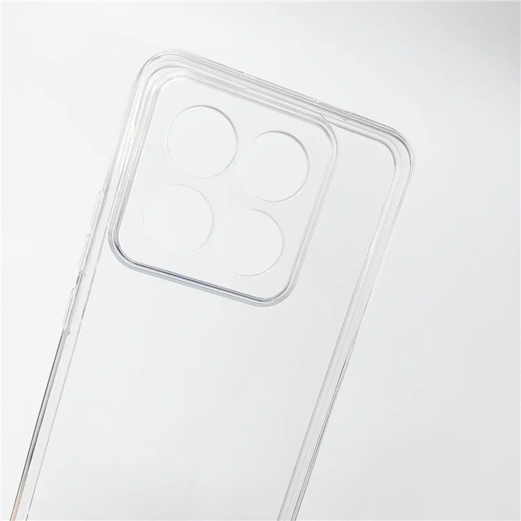 For Xiaomi 14 Pro Case HD Clear Cell Phone Shell TPU Cover (Precise Rear Lens Cutout)-Cellmalls