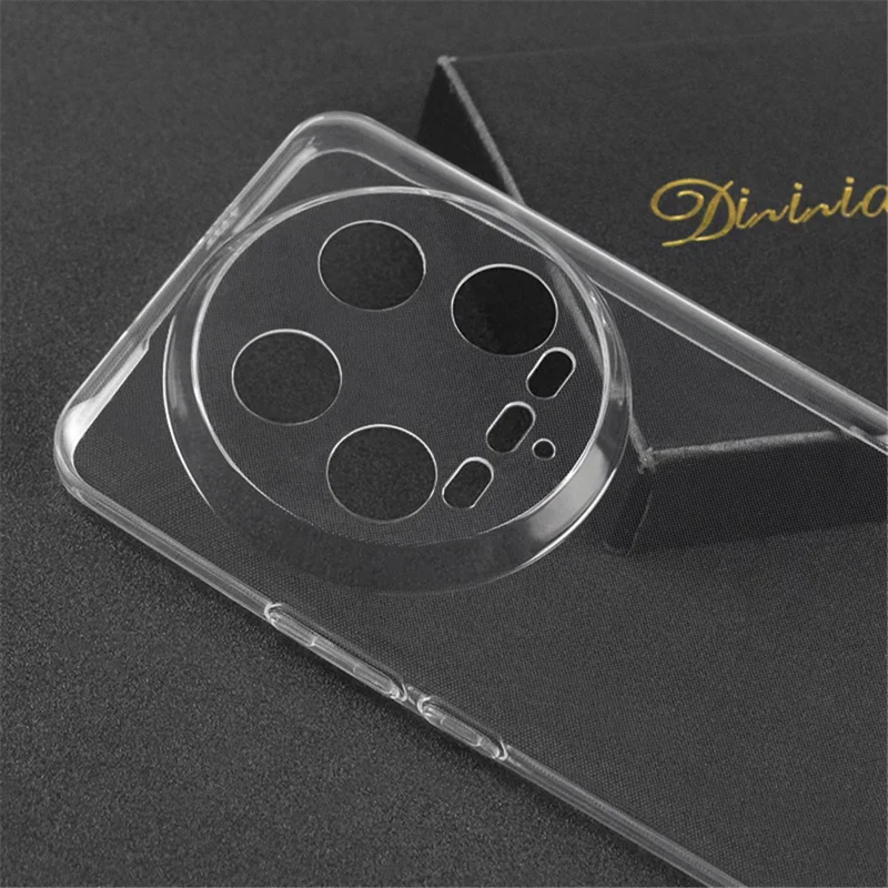 For Xiaomi 14 Ultra Case Clear Slim-Fit TPU Drop Protection Phone Protective Cover-Cellmalls
