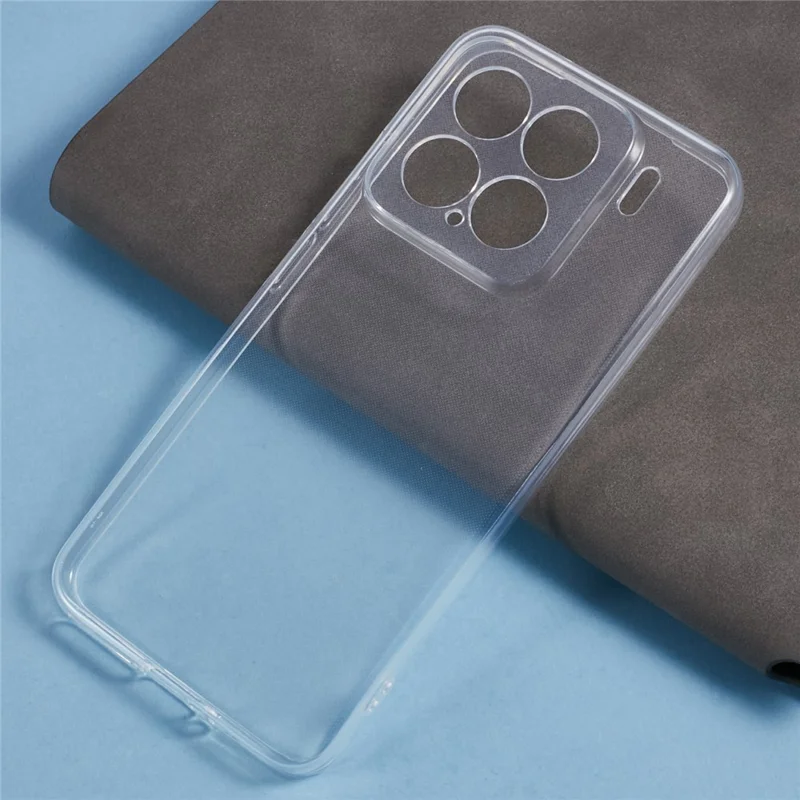 For Xiaomi 15 Clear Phone Case Ultra-Thin Flexible TPU Back Cover-Cellmalls