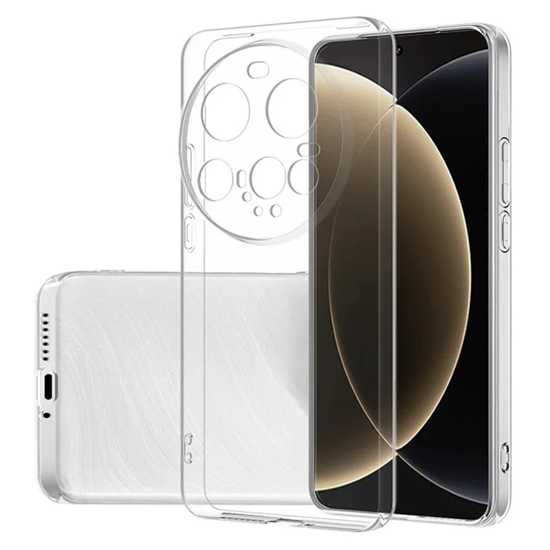 For Xiaomi 15 Ultra Back Cover Ultra Thin Flexible TPU Clear Phone Case-Cellmalls