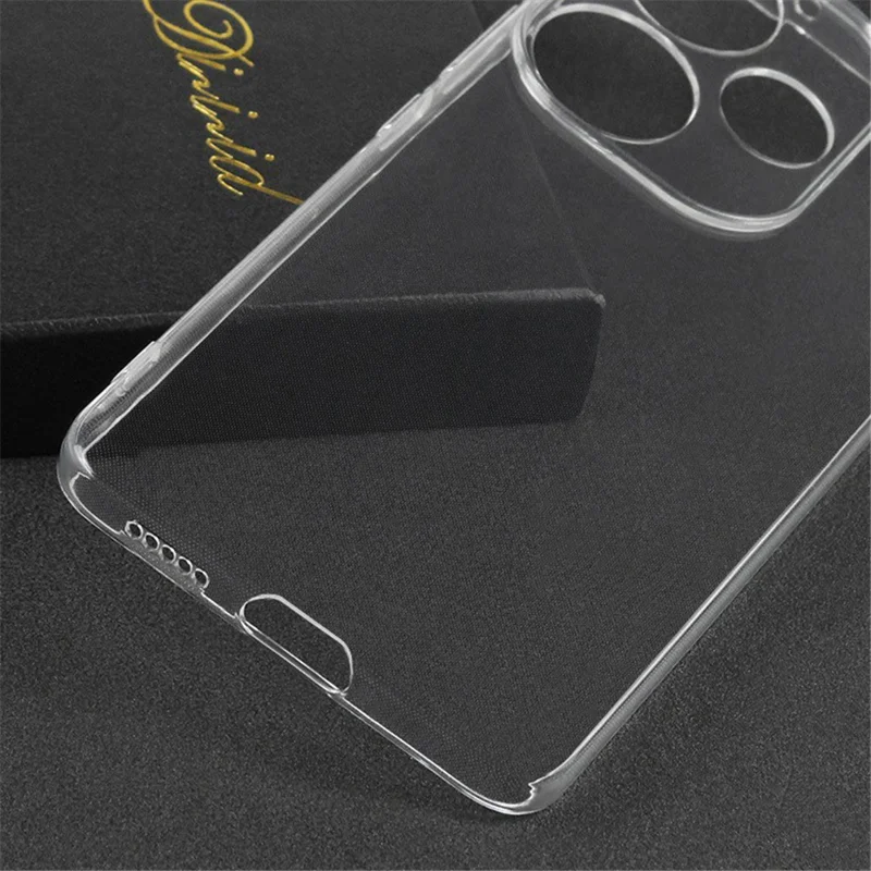 For Xiaomi Redmi Turbo 3 5G / Poco F6 5G TPU Case Precise Lens Cutout Phone Back Cover-Cellmalls