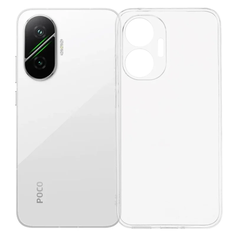 For Xiaomi Poco F7 5G / Redmi Turbo 4 Pro 5G Back Cover Ultra Thin Flexible TPU Clear Phone Case-Cellmalls