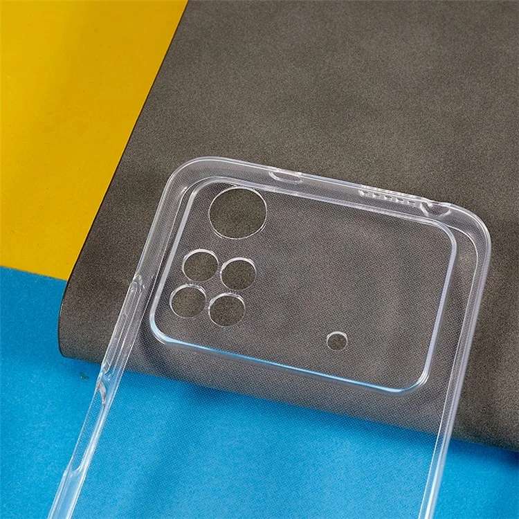 For Xiaomi Poco M4 Pro 4G Soft TPU Phone Case Ultra-Thin Transparent Protective Phone Cover-Cellmalls