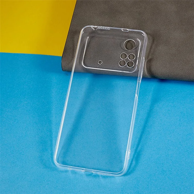 For Xiaomi Poco M4 Pro 4G Soft TPU Phone Case Ultra-Thin Transparent Protective Phone Cover-Cellmalls