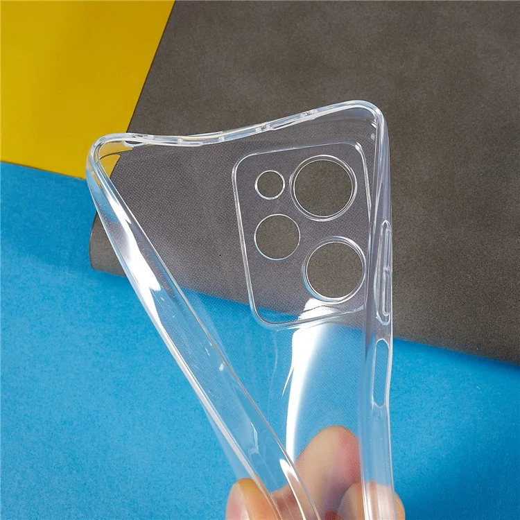 For Xiaomi Poco X5 Pro 5G / Redmi Note 12 Pro Speed 5G Slim-Fit Phone Cover Ultra Thin High Transparency Clear Flexible TPU Cell Phone Case-Cellmalls