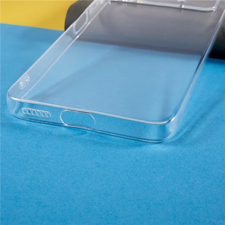 For Xiaomi Poco X4 Pro 5G Anti-Fall Transparent Phone Case Scratch-Resistant Flexible TPU Ultra Slim Mobile Phone Cover-Cellmalls