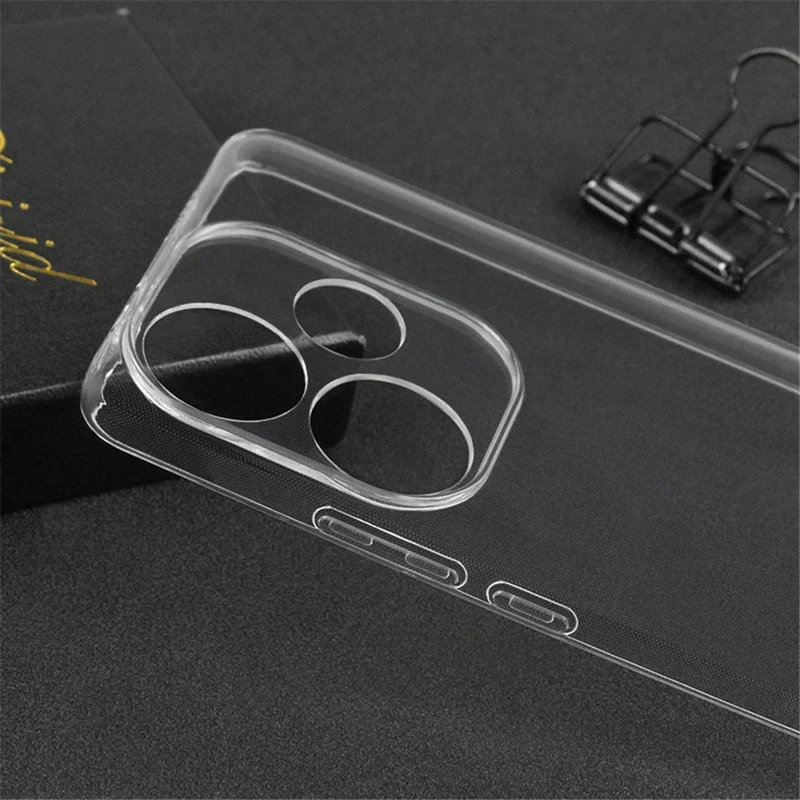 For Xiaomi Redmi Turbo 3 5G / Poco F6 5G TPU Case Precise Lens Cutout Phone Back Cover-Cellmalls