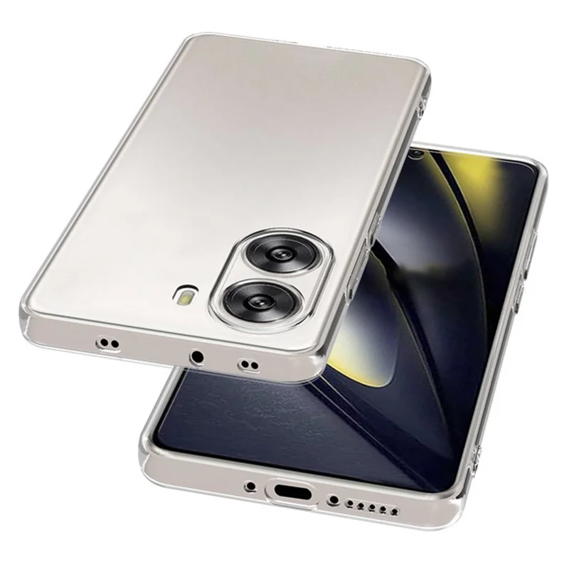For Xiaomi Poco X7 Pro 5G Clear Phone Case Ultra-Thin Flexible TPU Back Cover-Cellmalls