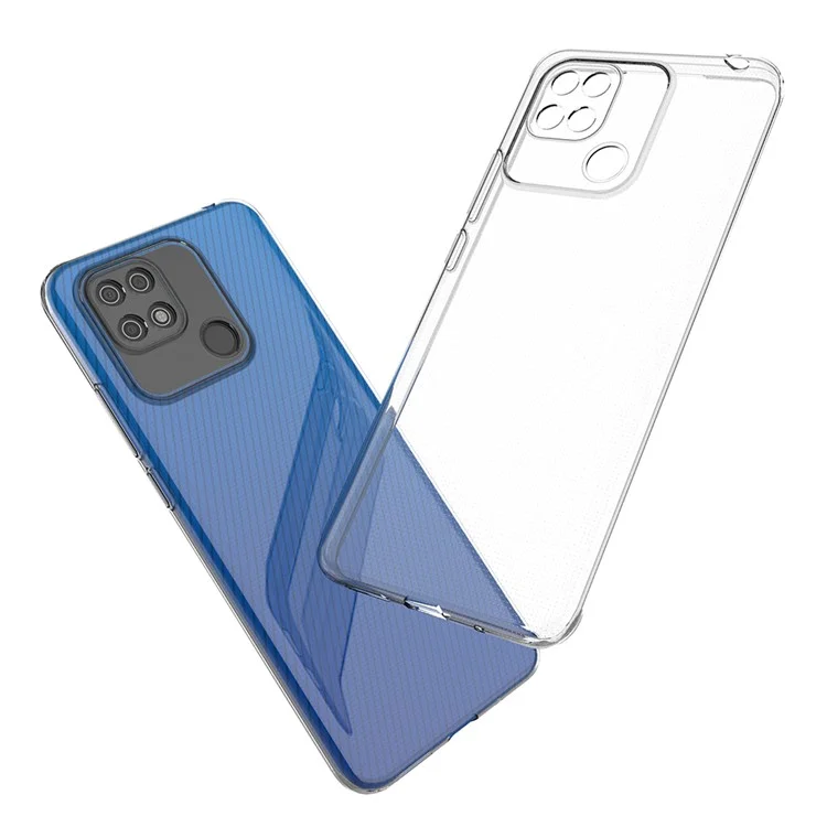 For Xiaomi Redmi 10C 4G Anti-Yellowing TPU Phone Case Bag Super Transparent Ultra Thin Protective Phone Cover-Cellmalls