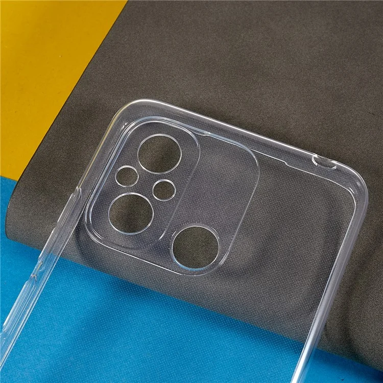 For Xiaomi Redmi 11A 4G Phone Shell Protector, Shock-Absorbing Phone Case Ultra Thin High Transparency Clear Flexible TPU Cover-Cellmalls